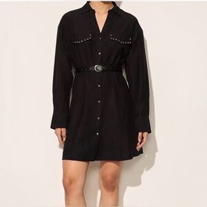 ZARA - Studded Belt Mini Dress - NWT - size M